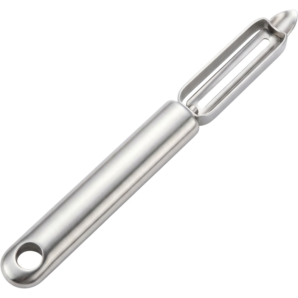 Pisko Straight Swivel Stainless Steel Peeler 18 cm - Product view