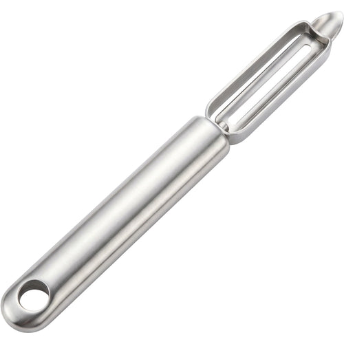 Pisko Straight Swivel Stainless Steel Peeler 18 cm - Product view
